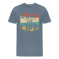 Surf for Life Männer Premium T-Shirt - Blaugrau