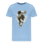 Space Skater Männer Premium T-Shirt - Sky