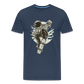 Space Skater Männer Premium T-Shirt - Navy