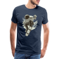 Space Skater Männer Premium T-Shirt - Navy