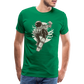 Space Skater Männer Premium T-Shirt - Kelly Green