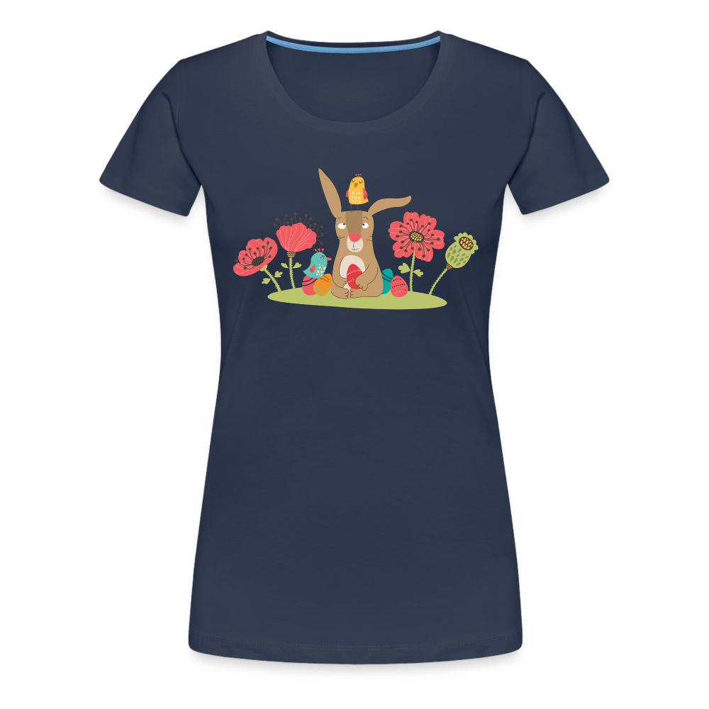 OsterHasi Frauen Premium T-Shirt - Navy