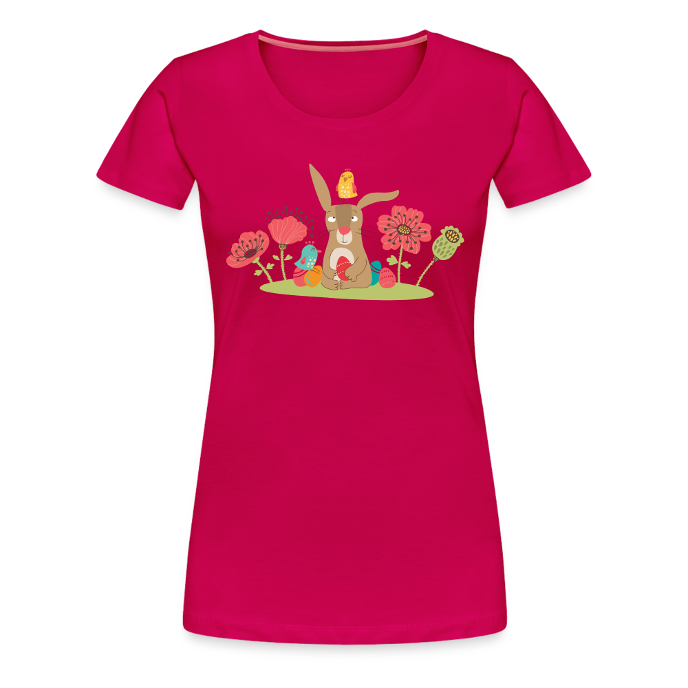 OsterHasi Frauen Premium T-Shirt - dunkles Pink