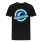 Surfing Männer Premium T-Shirt - Schwarz