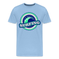 Surfing Männer Premium T-Shirt - Sky