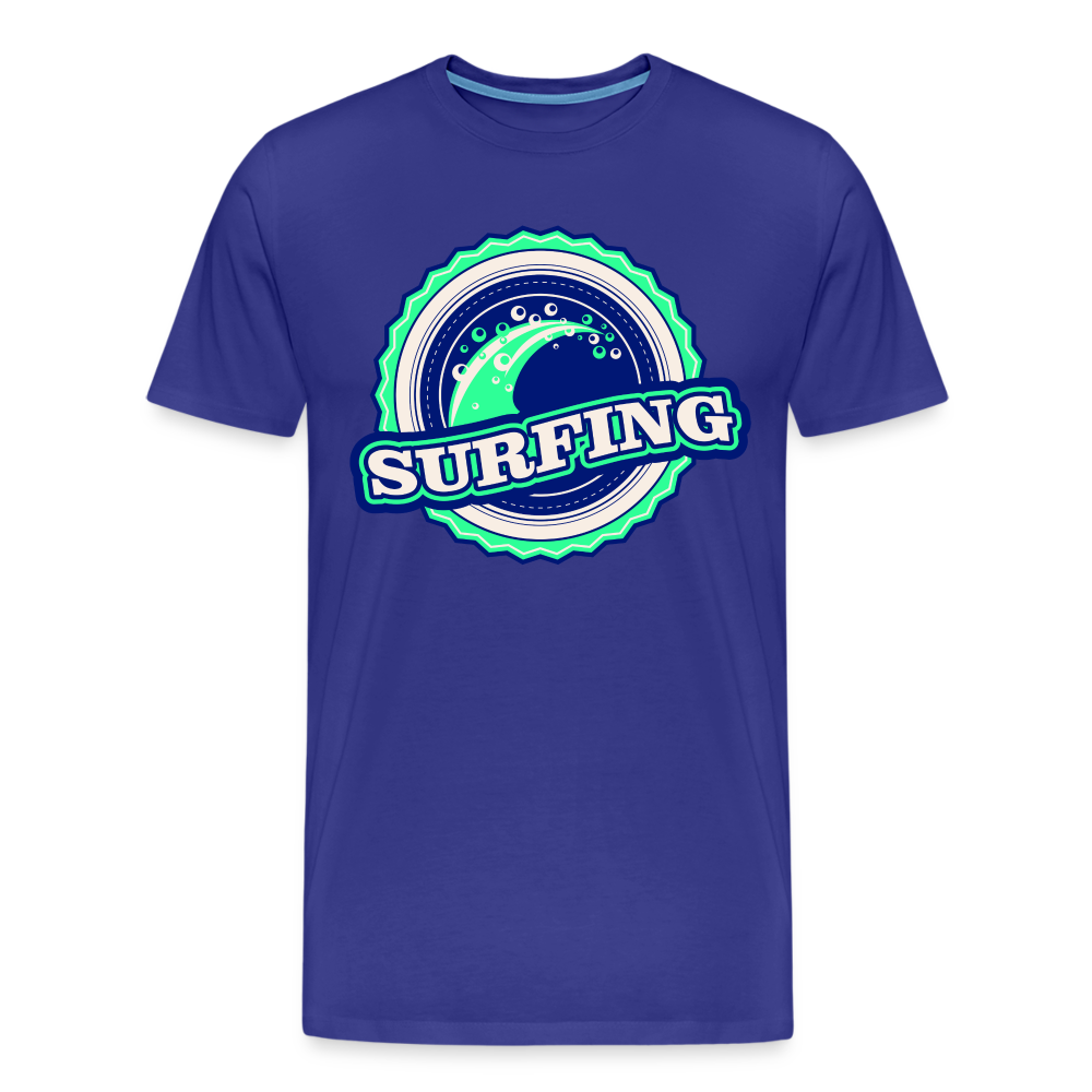 Surfing Männer Premium T-Shirt - Königsblau