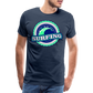 Surfing Männer Premium T-Shirt - Navy