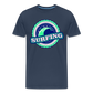 Surfing Männer Premium T-Shirt - Navy