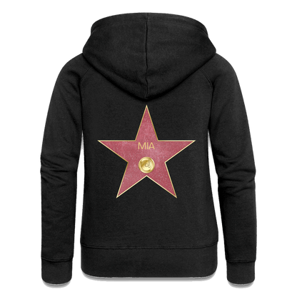 Hollywood Personalisierte Frauen Premium Kapuzenjacke - Schwarz