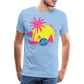 Beach Männer Premium T-Shirt - Sky