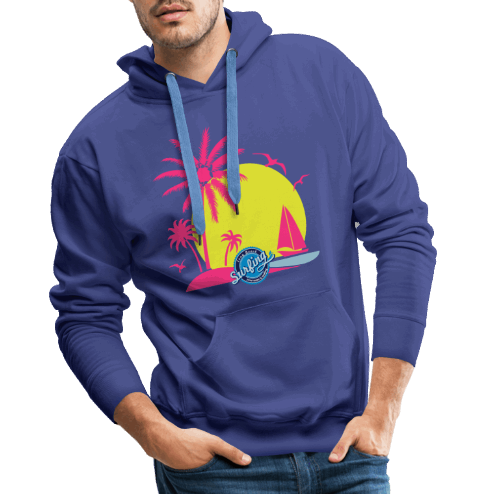 Beach Männer Premium Hoodie - Königsblau