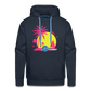 Beach Männer Premium Hoodie - Navy