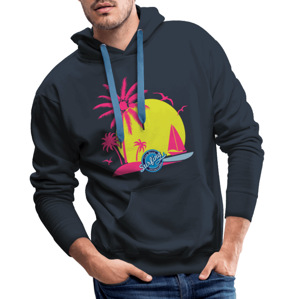 Beach Männer Premium Hoodie - Navy