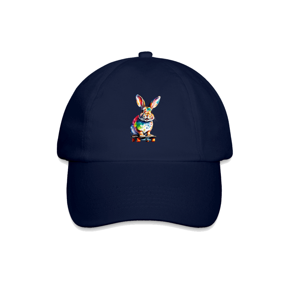 Happy Hase Baseballkappe - Blau/Blau