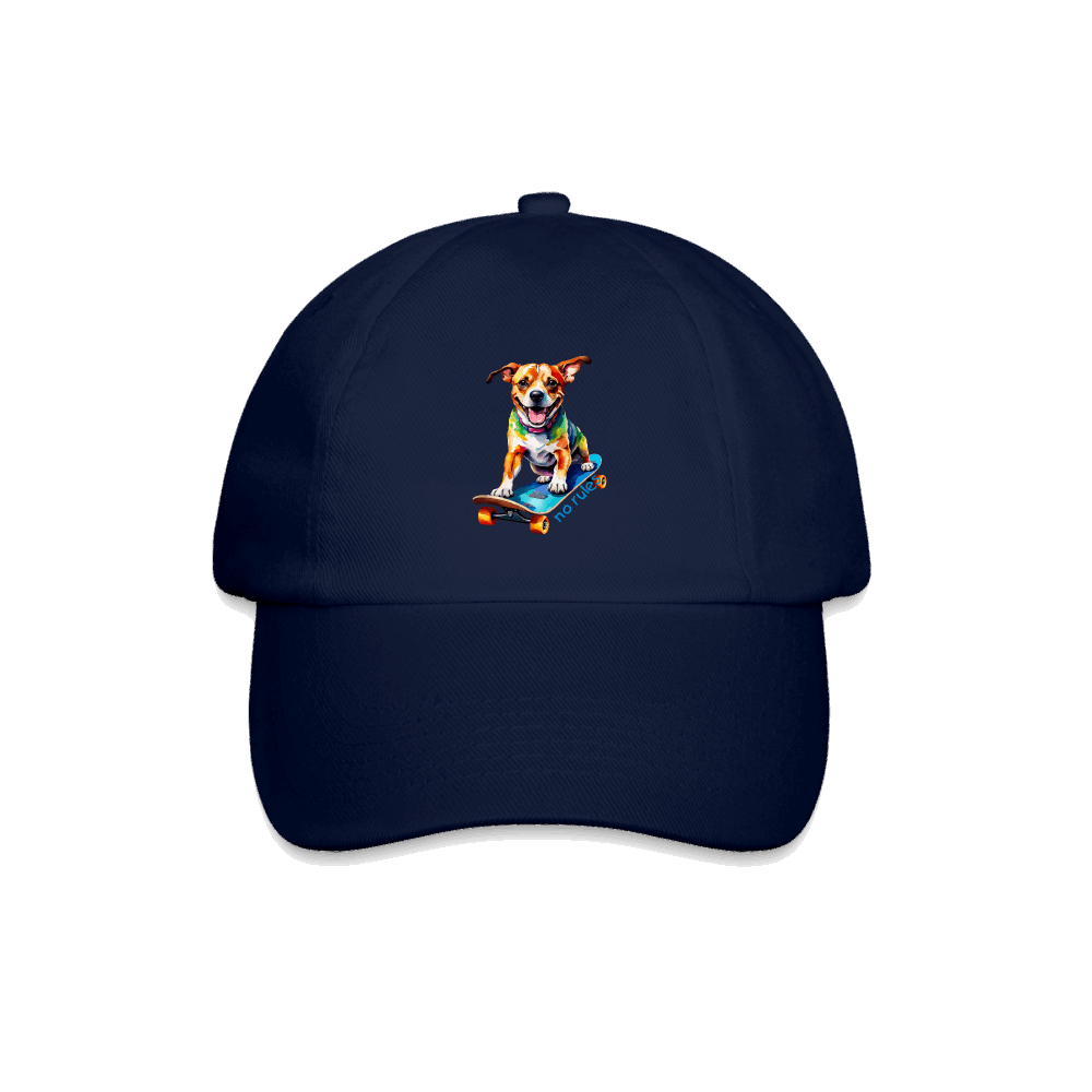 Happy Dog Baseballkappe - Blau/Blau