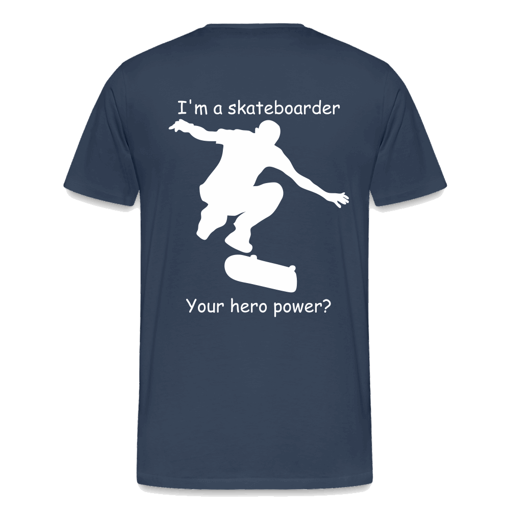 Hero Skater Männer Premium T-Shirt - Navy