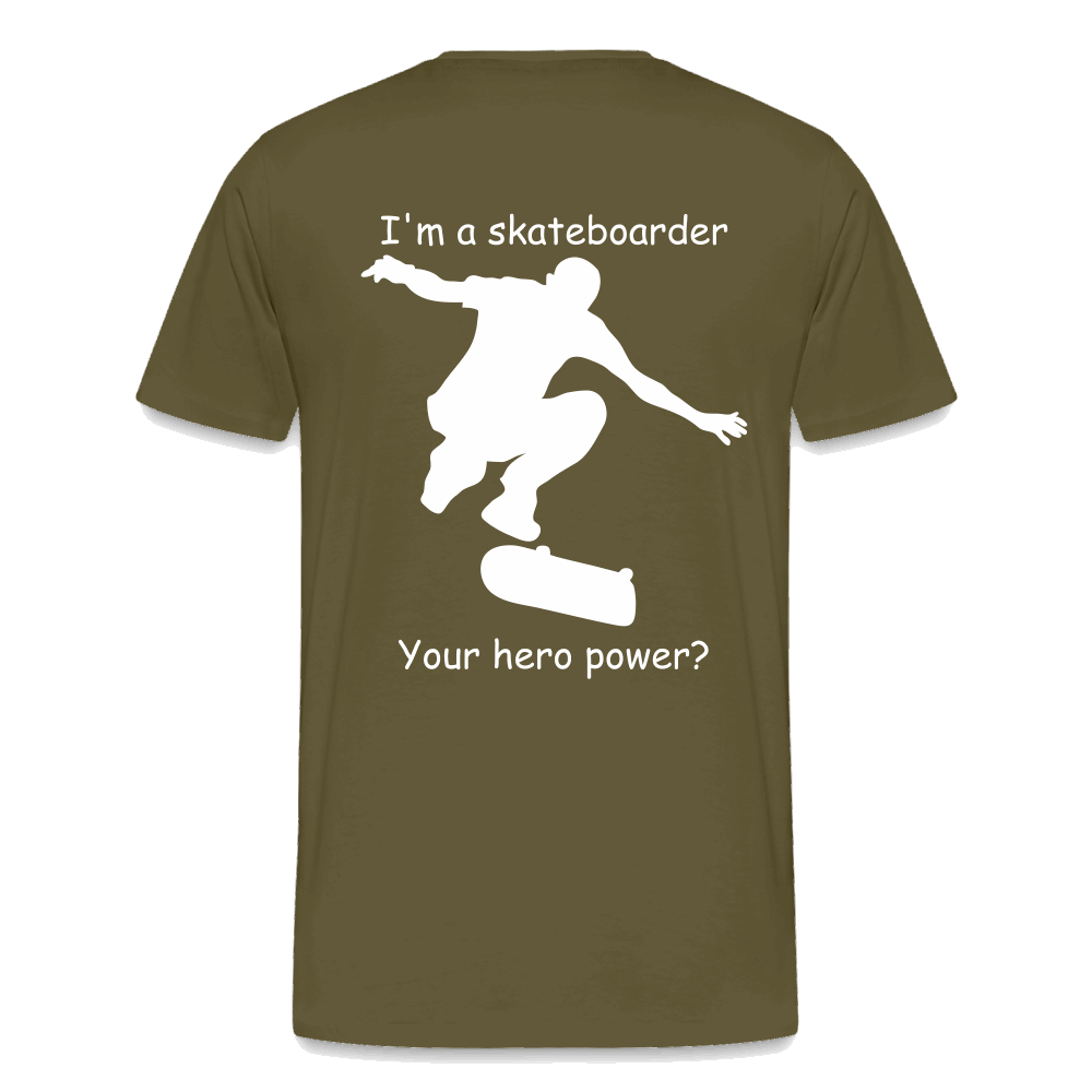 Hero Skater Männer Premium T-Shirt - Khaki