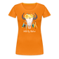 T-Shirt mit Indianer Stierkopf - Orange