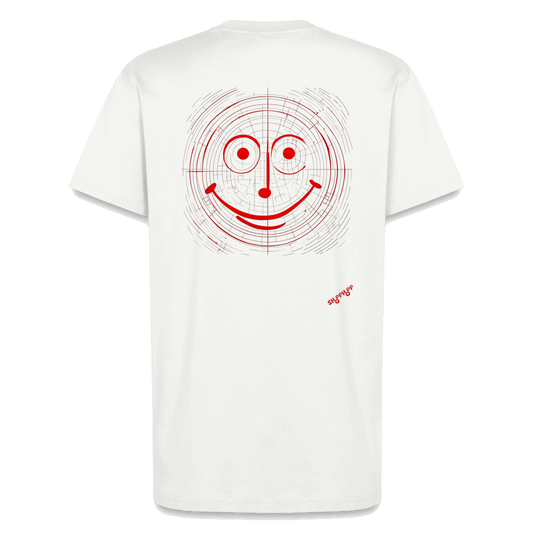 Organic Relaxed T-Shirt - Smile - OFF WHITE