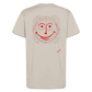 Organic Relaxed T-Shirt - Smile - WARM CLAY