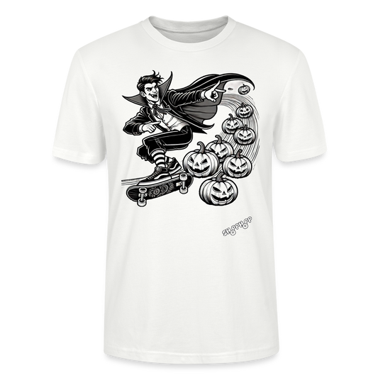 Unisex T-Shirt - Skater Vampire - Weiß