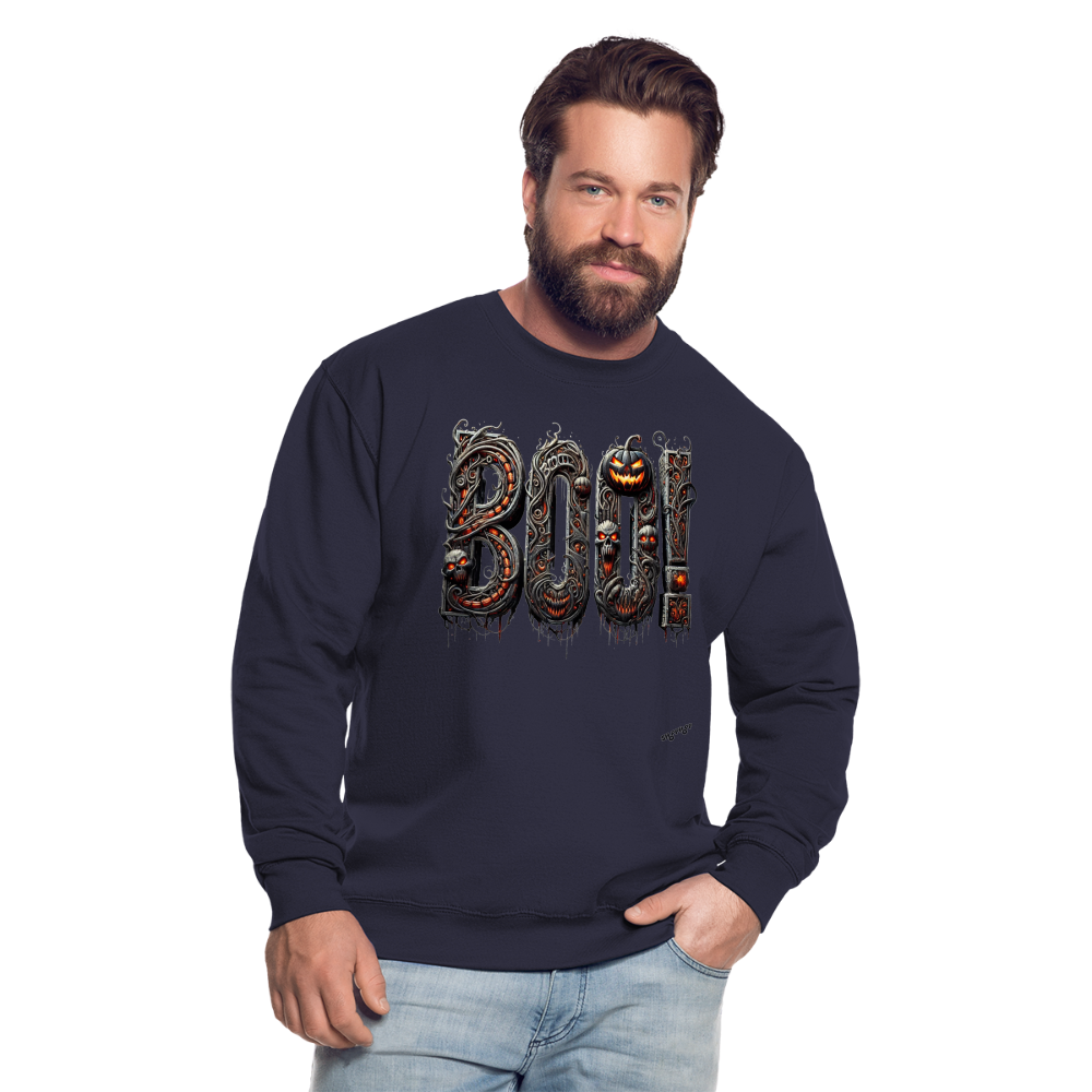 Unisex Pullover -  Grusel BOO! - Navy