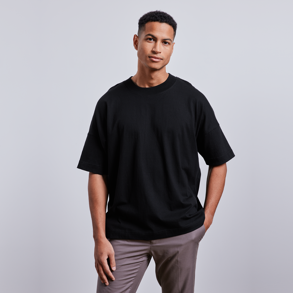 Unisex Oversize Bio-T-Shirt - Trick or Treat? - Schwarz